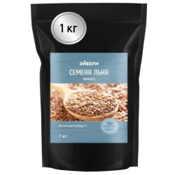 Семена льна 1000 г (Суперфуд Эйбери)