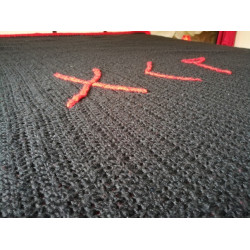 Плед с рунами Пламя любви