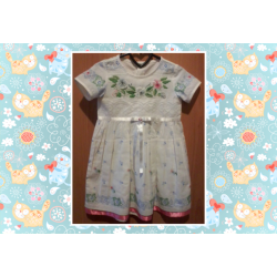 Вышитая картина Веселый гном