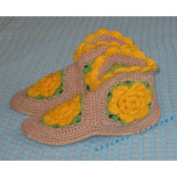 Тапочки РОЗЫ