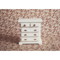 Комодик в спальню для кукол 15 см