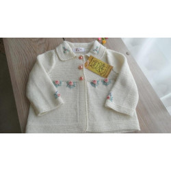 Жакет для девочки спицами