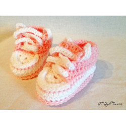 Пинетки кеды для девочек